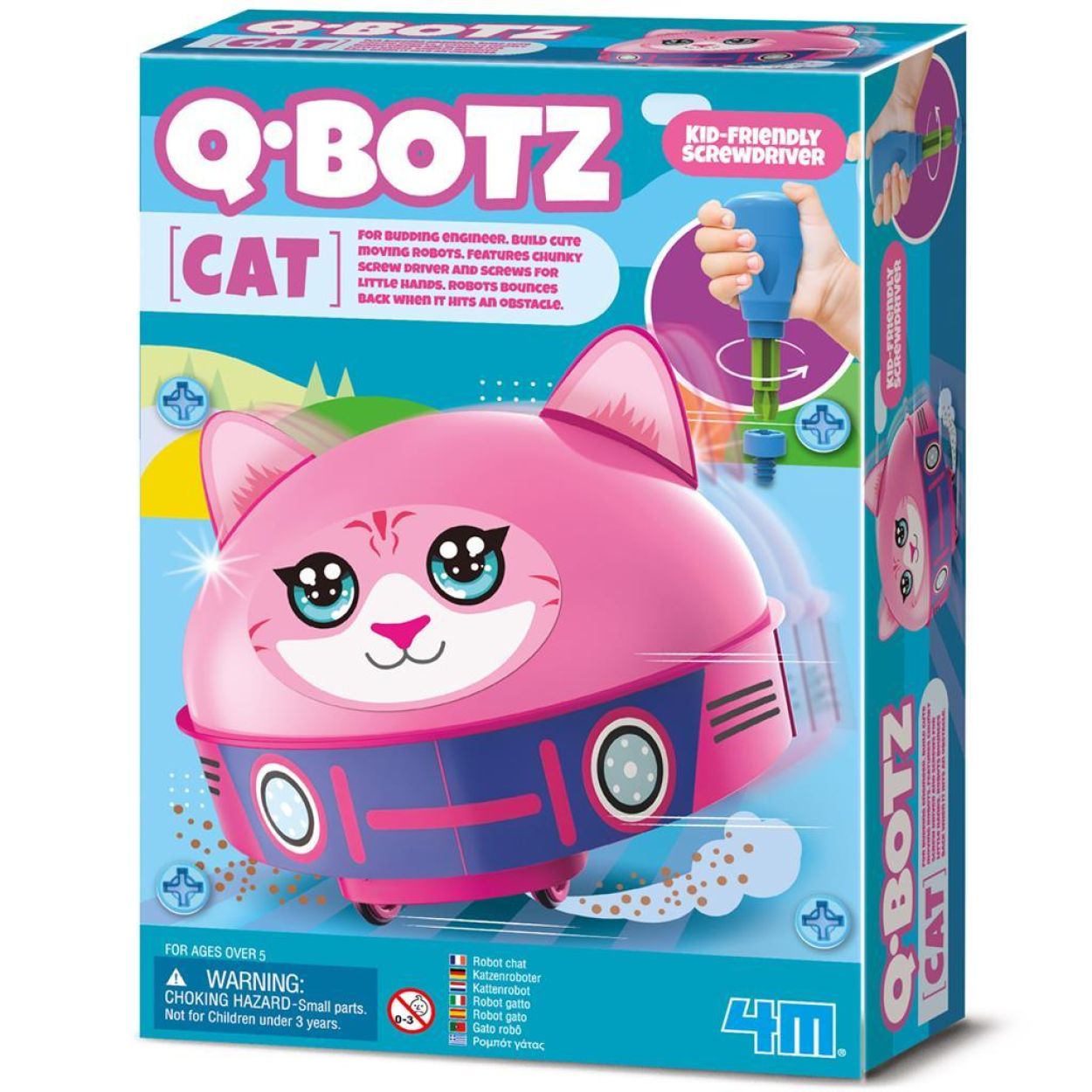 4M Q Bots Kat (5603503) - SPADT - speelgoed met advies