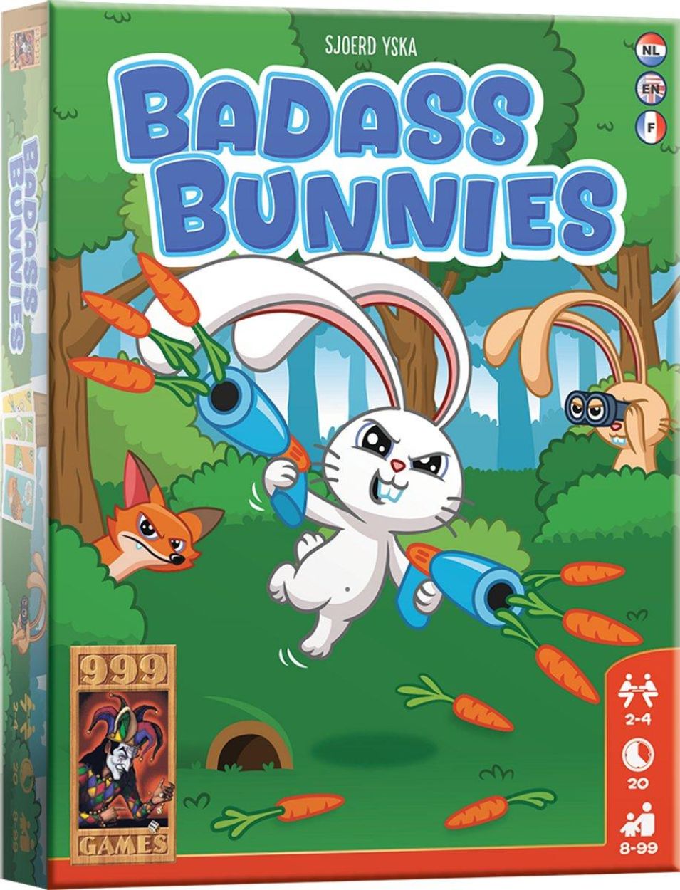 999 Games Badass Bunnies (999-BAD01) - SPADT - speelgoed met advies