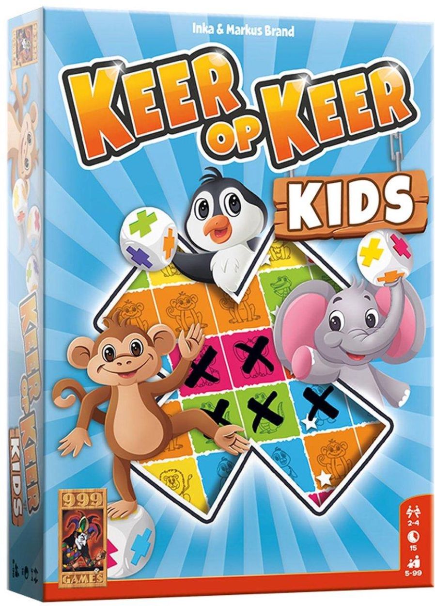 999 Games Keer op Keer KIDS (999-KEE07) - SPADT - speelgoed met advies