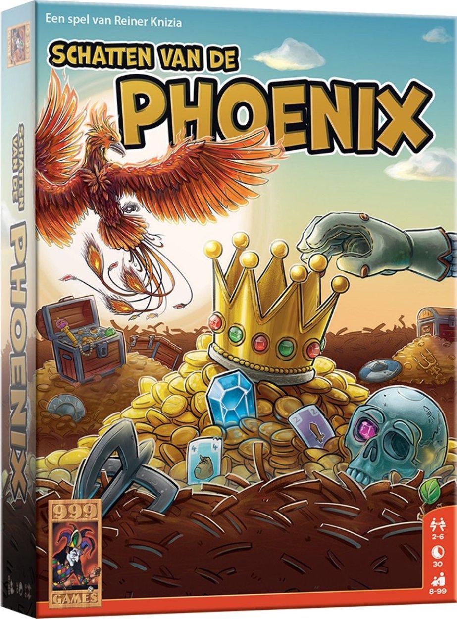 999 Games Schatten van de Phoenix (999-SCP01) - SPADT - speelgoed met advies