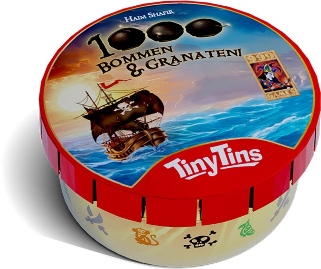 999 Games Tiny Tins 1000 Bommen en Granaten (999-DUI01) - SPADT - speelgoed met advies