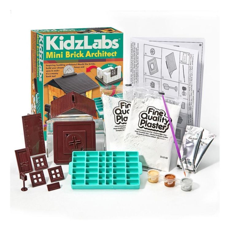 4M Architectuur met Mini-Bakstenen (5603494) - SPADT - speelgoed met advies