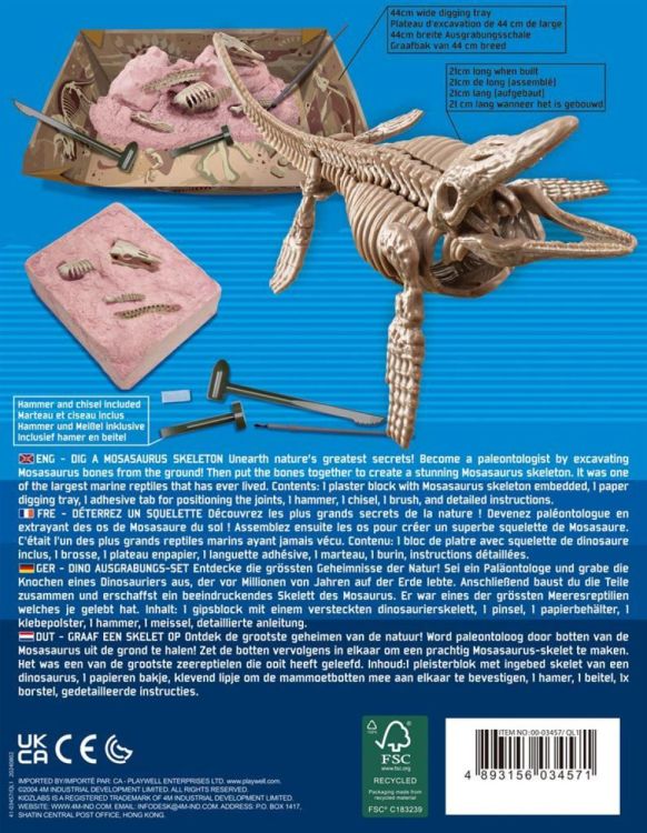 4M Opgraafkit 'Mosasaurus' (5603457) - SPADT - speelgoed met advies