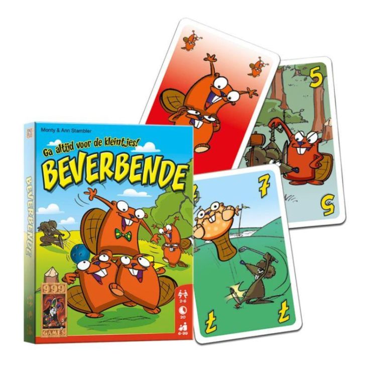 999 Games Beverbende - Kaartspel (999-bev01) - SPADT - speelgoed met advies