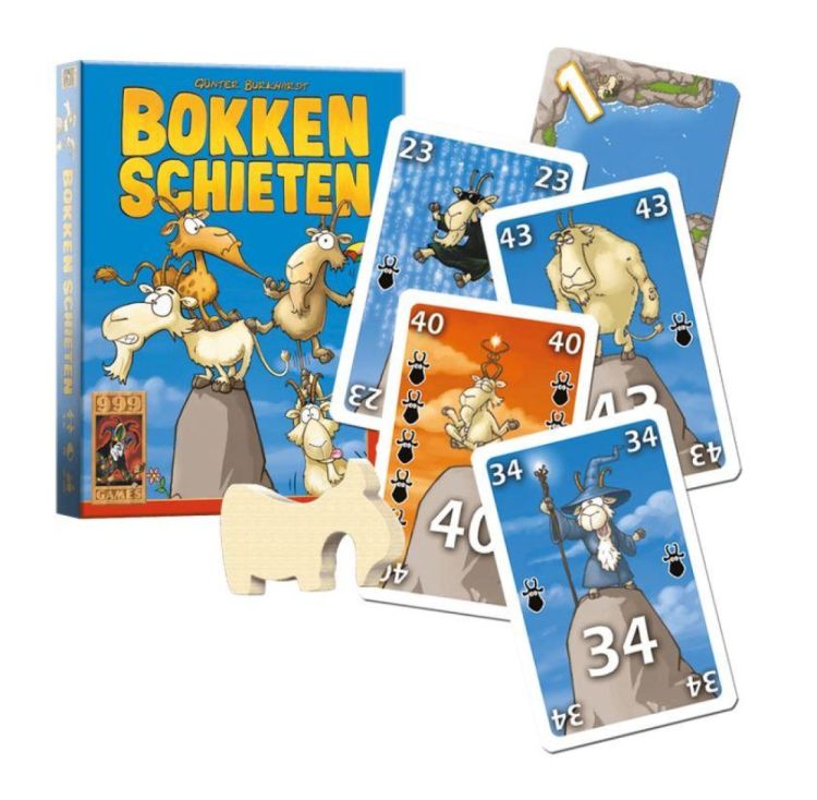 999 Games Bokken Schieten - Kaartspel (999-BOK02) - SPADT - speelgoed met advies