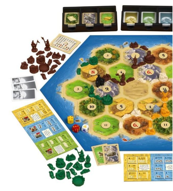 999 Games Catan Steden en ridders (5-6 spelers) (999-KOL06B) - SPADT - speelgoed met advies