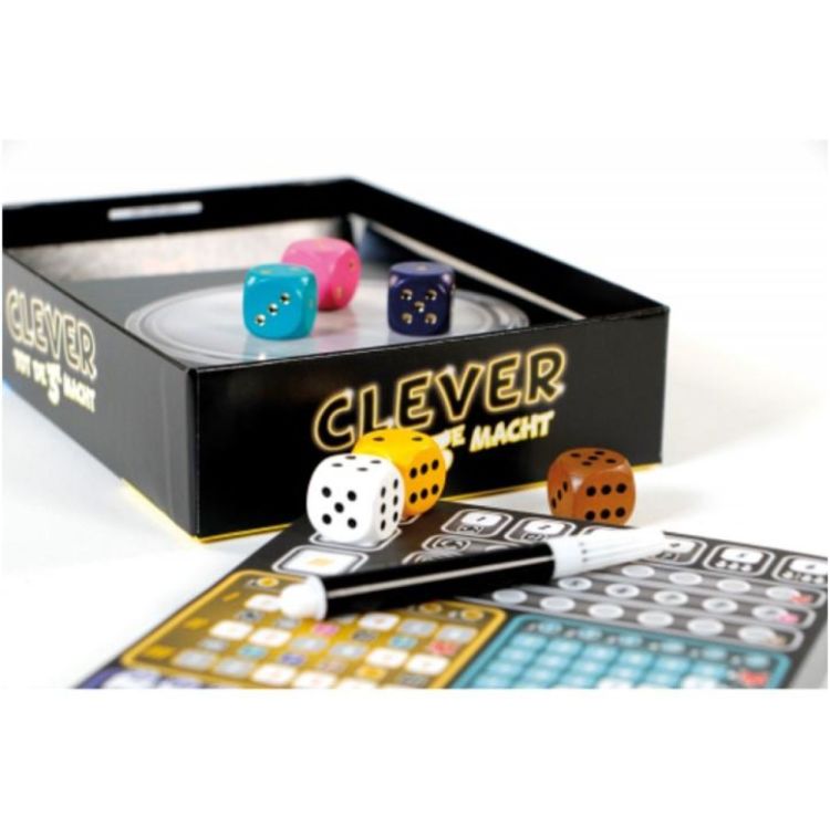 999 Games Clever tot de 3e macht Dobbelspel (999-CLE07) - SPADT - speelgoed met advies