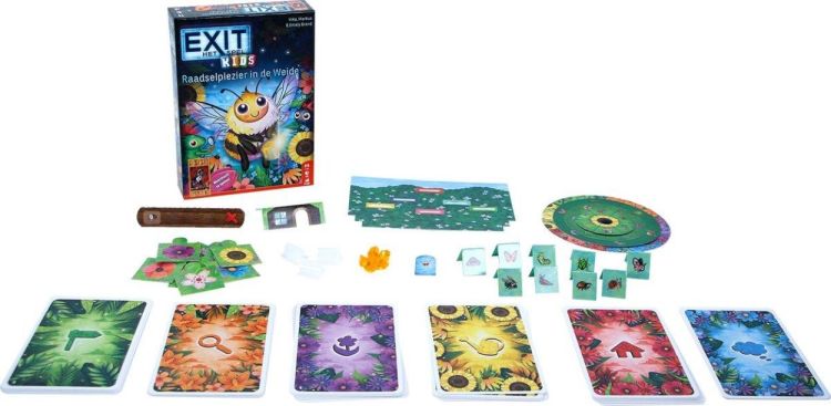 999 Games EXIT Kids Raadselplezier in de Weide (999-EXI32) - SPADT - speelgoed met advies