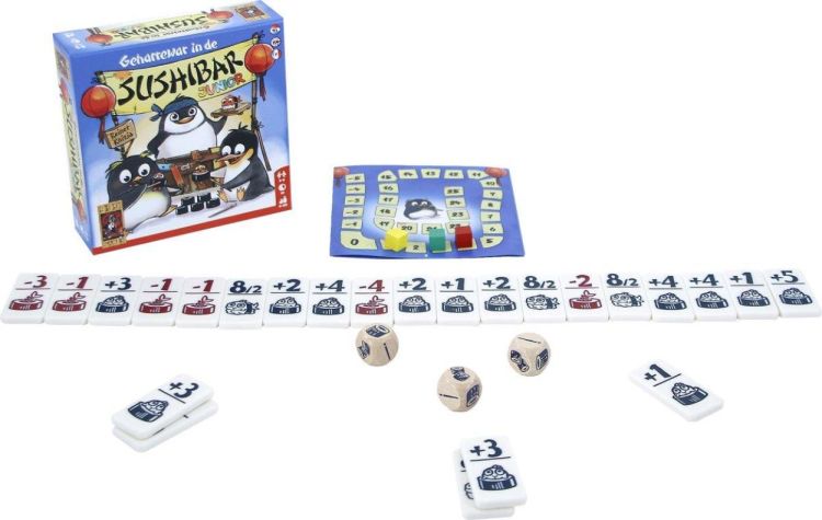 999 Games Geharrewar in de Sushibar Junior (999-SUS02) - SPADT - speelgoed met advies