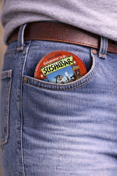 999 Games Tiny Tins Geharrewar in de Sushibar (999-SUS05) - SPADT - speelgoed met advies