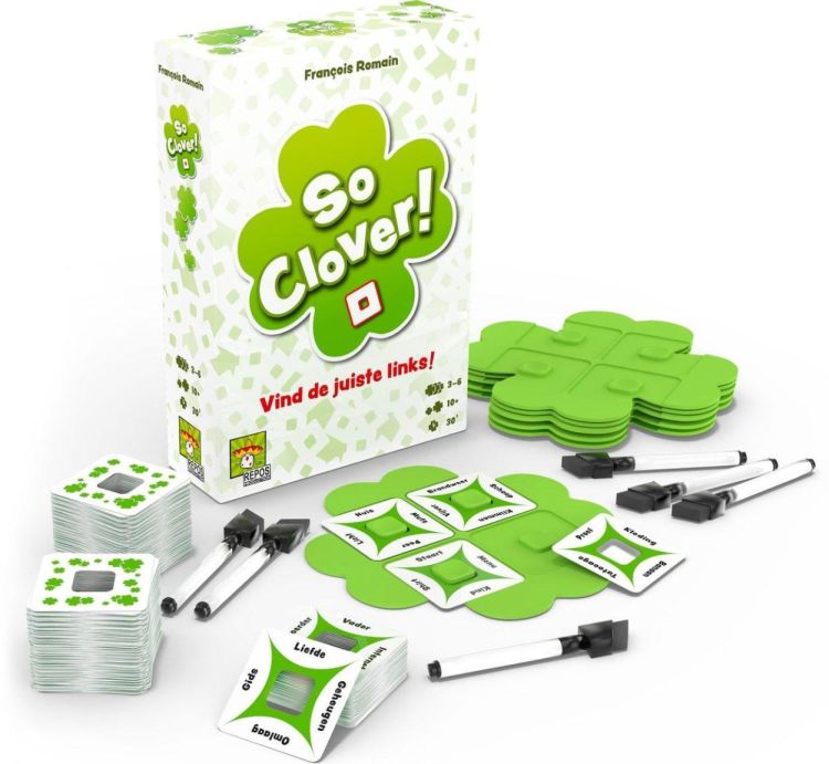 Asmodee So Clover (5743) - SPADT - speelgoed met advies