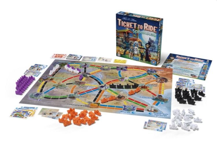 Asmodee Ticket to Ride 'Spookstad' (6384) - SPADT - speelgoed met advies