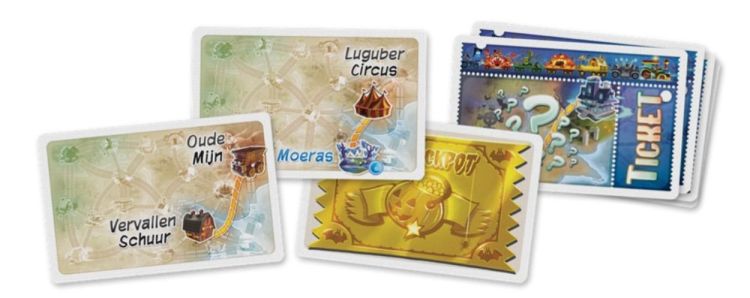 Asmodee Ticket to Ride 'Spookstad' (6384) - SPADT - speelgoed met advies