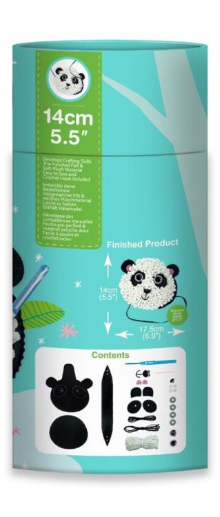 Avenir DIY Naaiset 'Handtas Panda' (7331752) - SPADT - speelgoed met advies