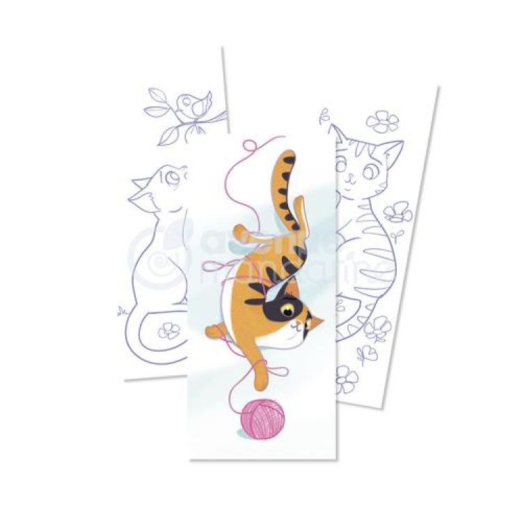 Avenue Mandarine Graffy Bookmark 'Cats' (gy100c) - SPADT - speelgoed met advies