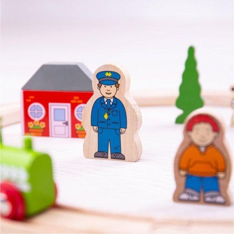 BIGJIGS Mijn eerste treinset (BJT010) - SPADT - speelgoed met advies