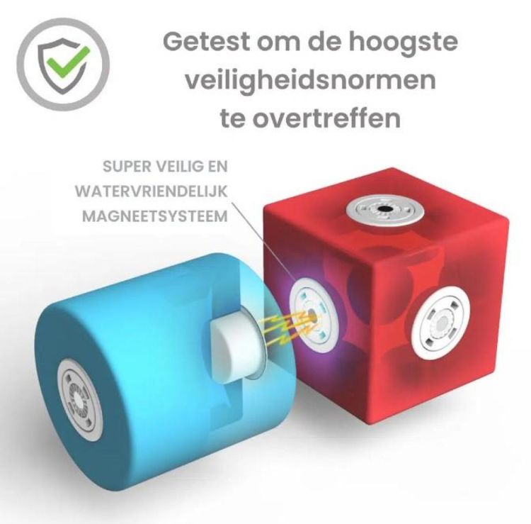 Blockaroo Blockaroo - Boot, Magnetisch Spel (301003) - SPADT - speelgoed met advies