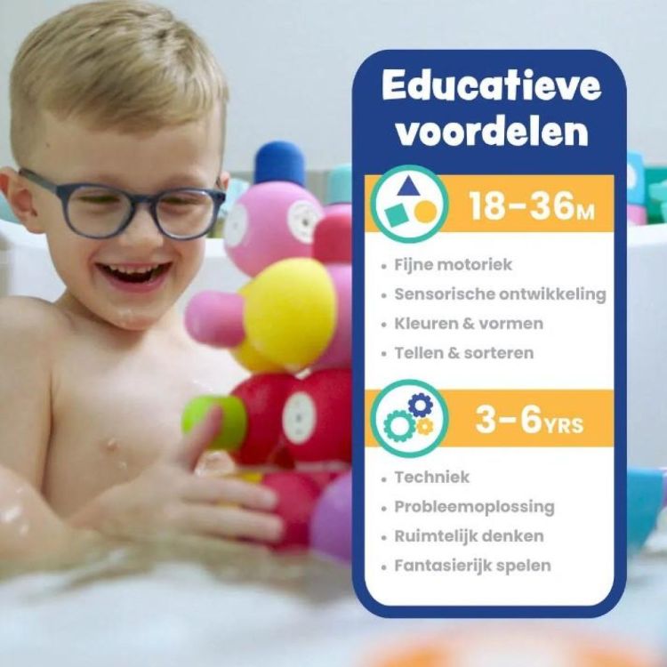 Blockaroo Blockaroo - Boot, Magnetisch Spel (301003) - SPADT - speelgoed met advies