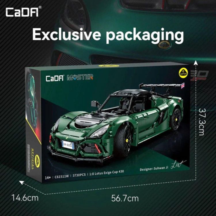 CaDA Master Lotus Exige Cup 430 (1:8) (CDC61503W) - SPADT - speelgoed met advies