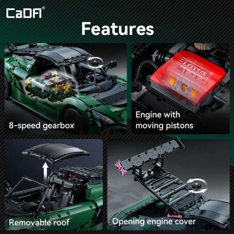 CaDA Master Lotus Exige Cup 430 (1:8) (CDC61503W) - SPADT - speelgoed met advies