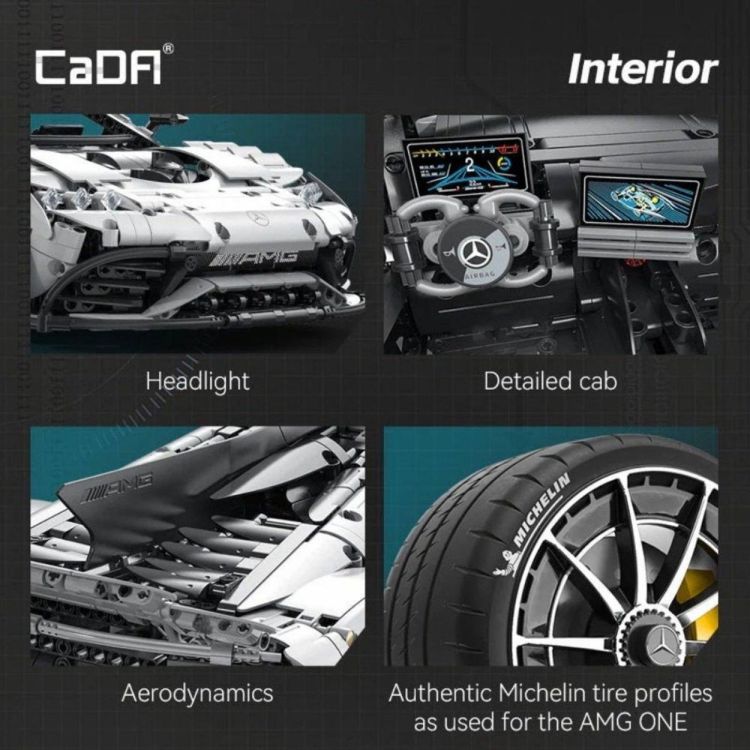CaDA Master Mercedes AMG Project One (1:8) (CDC61503W) - SPADT - speelgoed met advies