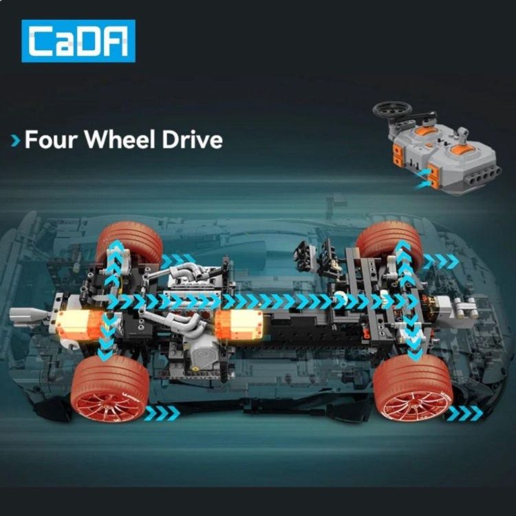 CaDA Master Mercedes AMG Project One (1:8) (CDC61503W) - SPADT - speelgoed met advies
