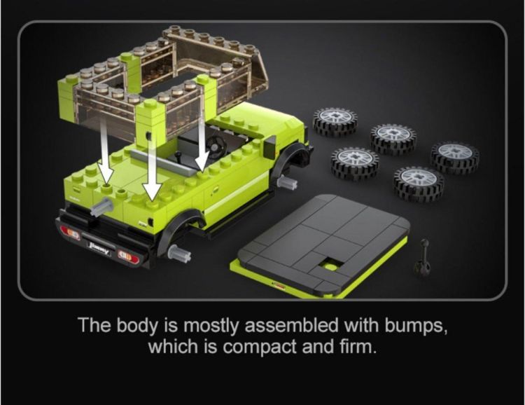 CaDA Suzuki Jimny Car (1:24) (CDC55023W) - SPADT - speelgoed met advies