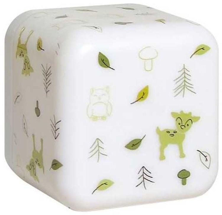 Cloud-B Cube B Nachtlampje Bos (CLB-CUBEB-FOR) - SPADT - speelgoed met advies