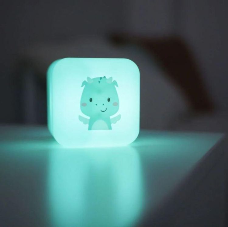 Cloud-B Cube B Nachtlampje Draak (CLB-CUBEB-DRA) - SPADT - speelgoed met advies