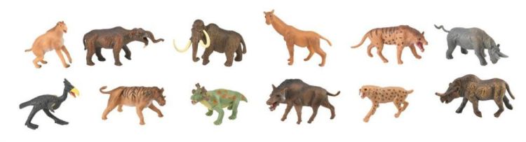 Collecta Mini 'Set met 12 Prehistorische Zoogdieren' (3389103) - SPADT - speelgoed met advies