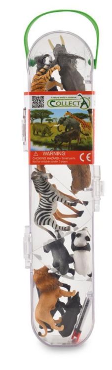 Collecta Mini 'Set met 12 Wilde Dieren' (3389105) - SPADT - speelgoed met advies