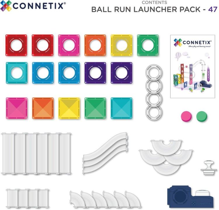 Connetix Ball Run Launcher Pack (CT-BA-00047-LA) - SPADT - speelgoed met advies