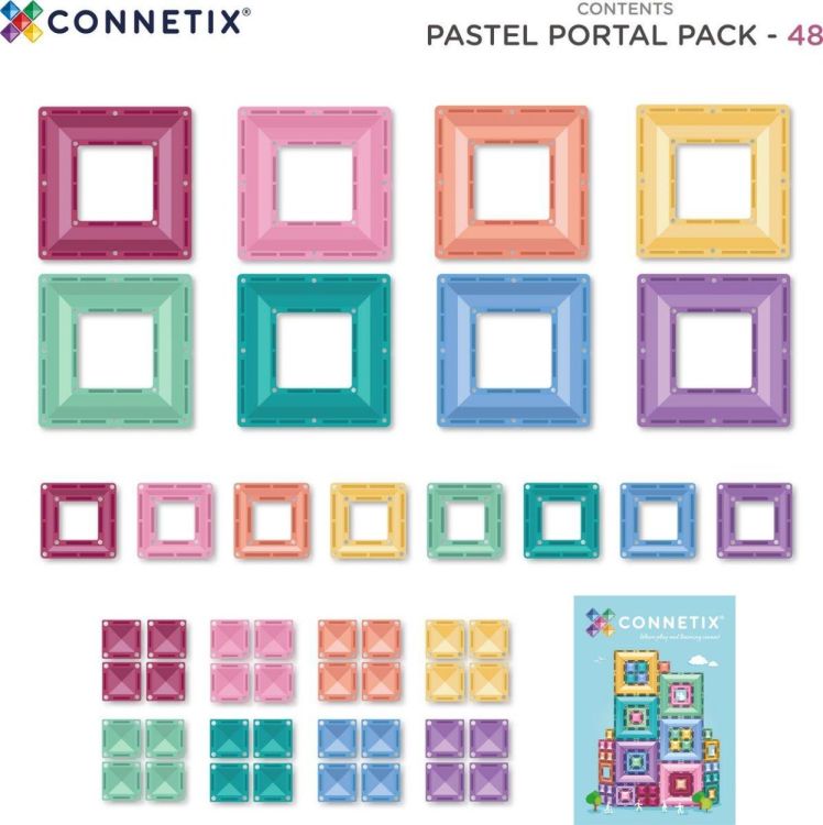 Connetix Pastel Portal Pack (CT-P-00048-PP) - SPADT - speelgoed met advies