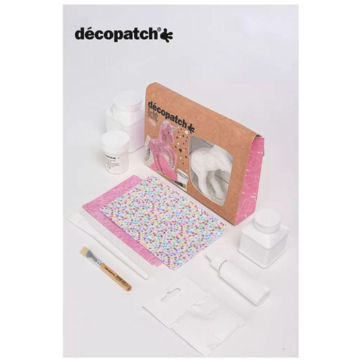 Decopatch Décopatch Mini Kit 'Unicorn' (KIT009O) - SPADT - speelgoed met advies