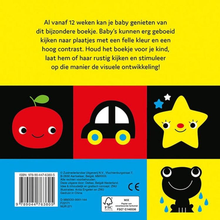 Deltas Uitgeverij Baby's Allereerste Kijkboekje (0580692) - SPADT - speelgoed met advies