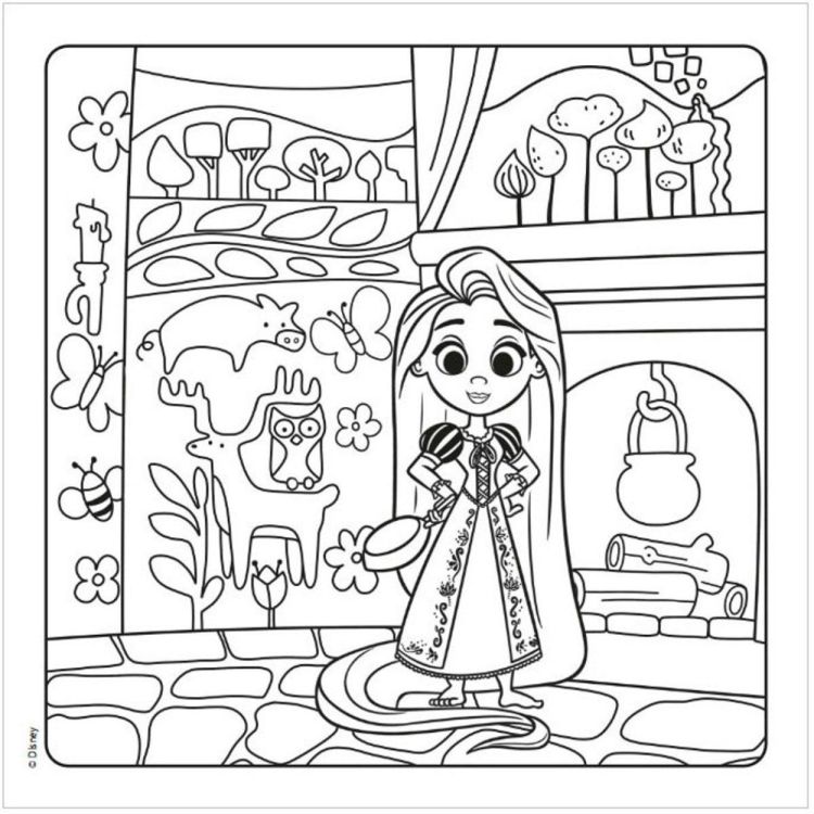 Deltas Uitgeverij Cute & Cozy Color Disney Kleurboek (0102295) - SPADT - speelgoed met advies