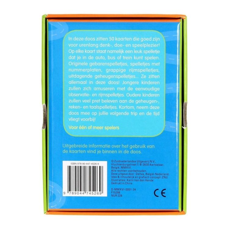 Deltas Uitgeverij De Leukste Spelletjes voor Onderweg (0366086) - SPADT - speelgoed met advies