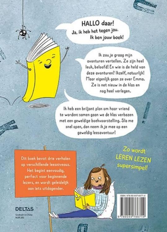 Deltas Uitgeverij Ik ben jouw boek, Haal me hier uit! (0342815) - SPADT - speelgoed met advies