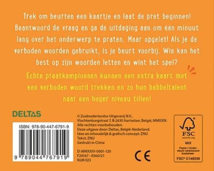 Deltas Uitgeverij Let op je Woorden (0366121) - SPADT - speelgoed met advies