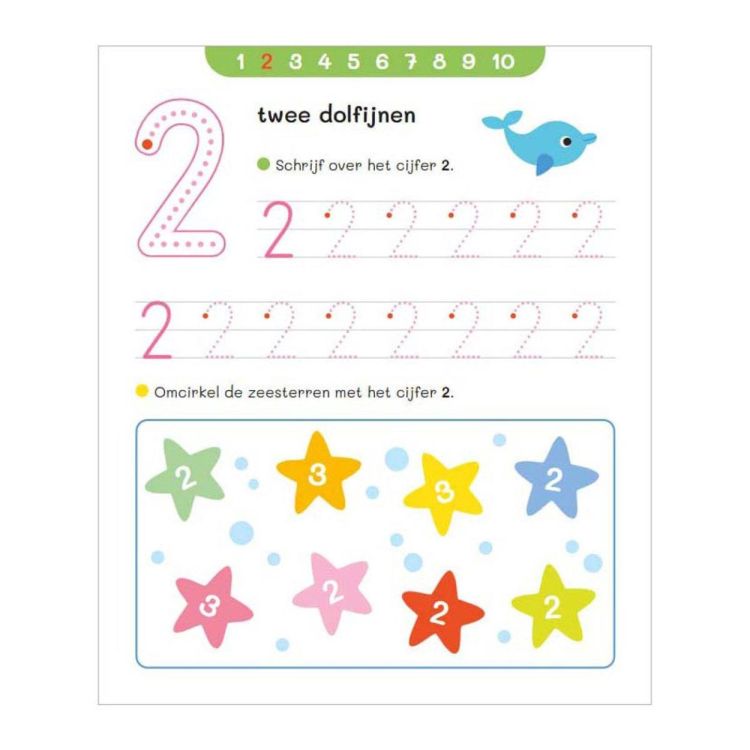 Deltas Uitgeverij Mijn eerste 123 Oefenboek (0620305) - SPADT - speelgoed met advies