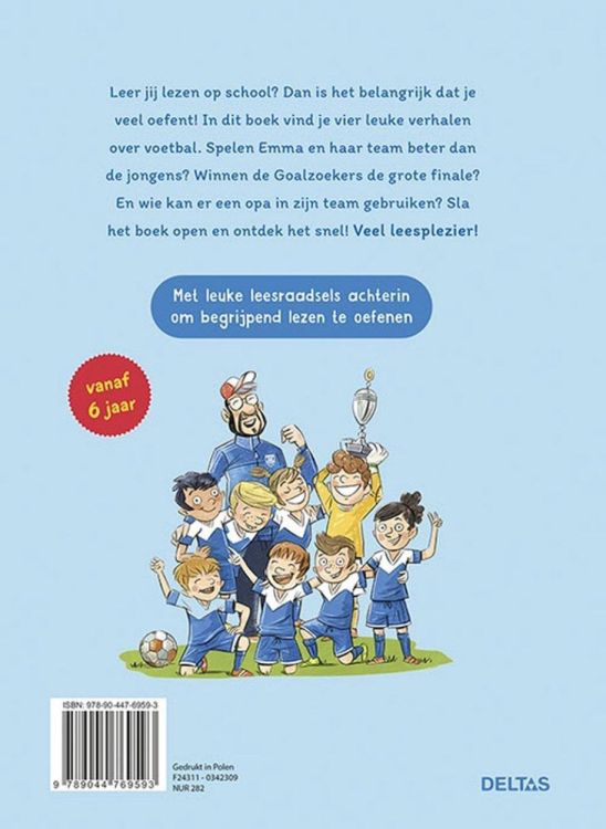 Deltas Uitgeverij Mijn eerste Voetbal Leesboek (0342309) - SPADT - speelgoed met advies