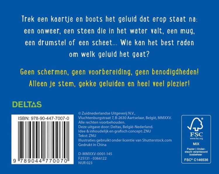 Deltas Uitgeverij Raad het Geluid (0366122) - SPADT - speelgoed met advies