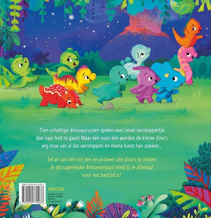 Deltas Uitgeverij Tijd voor Bed, Kleine Dino's (0425081) - SPADT - speelgoed met advies