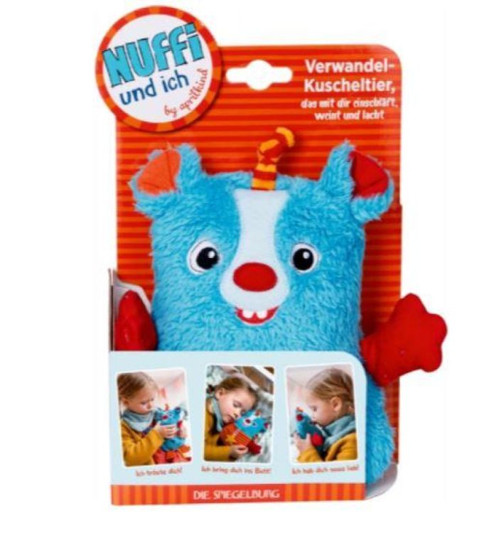 Die Spiegelburg 'Nuffi' Transformeerbare Knuffel (16586) - SPADT - speelgoed met advies