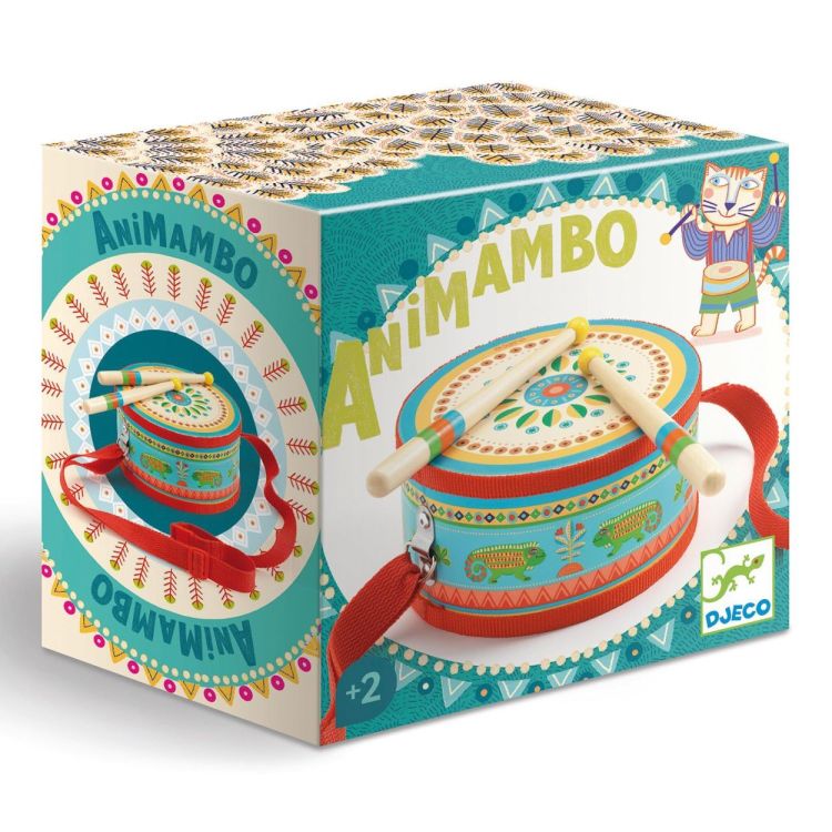 Djeco Animambo 'Hand Drum' (dj06004) - SPADT - speelgoed met advies