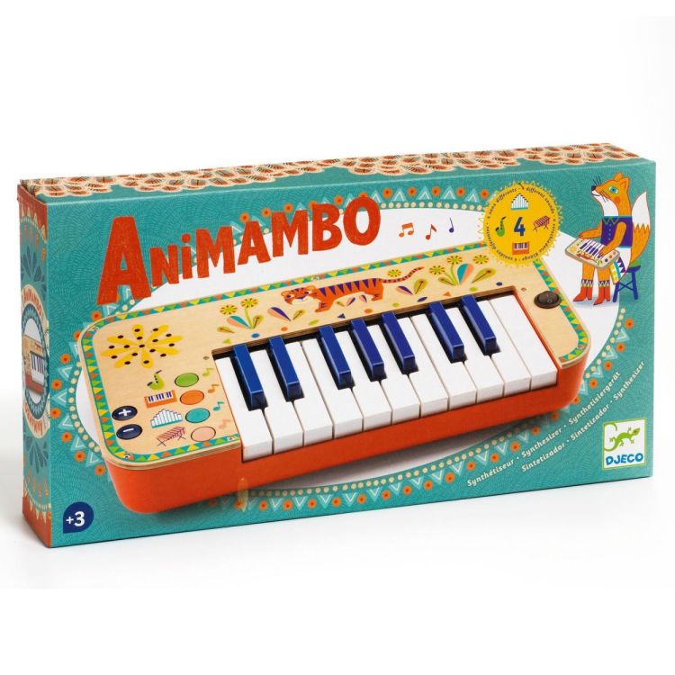 Djeco Animambo Houten Synthesizer (dj06023) - SPADT - speelgoed met advies