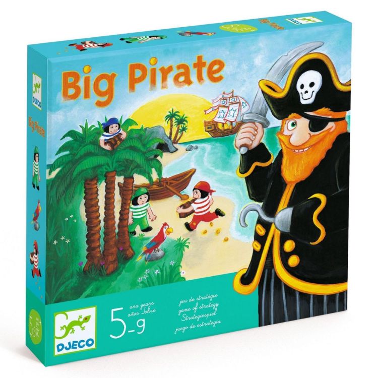 Djeco Big Pirate (dj08423) - SPADT - speelgoed met advies