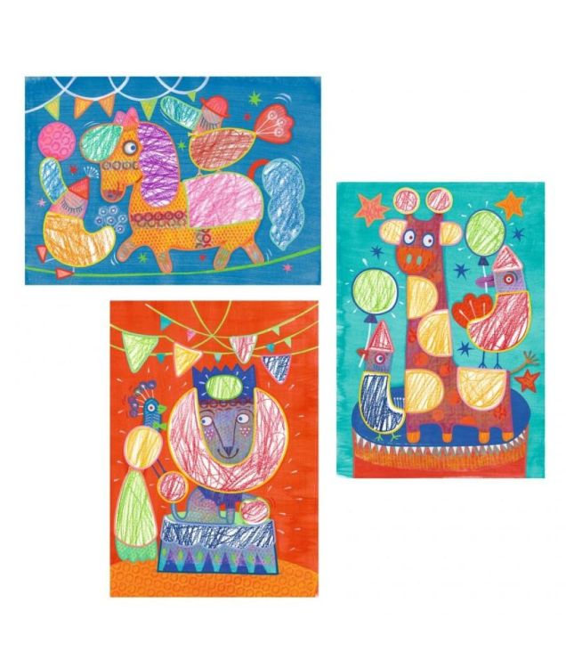 Djeco Color Stop 'Magische Sjablonen' (dj08989) - SPADT - speelgoed met advies