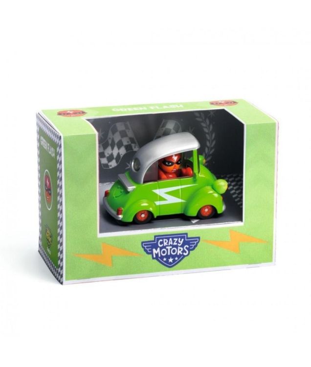 Djeco Crazy Motors 'Green Flash' (dj05471) - SPADT - speelgoed met advies