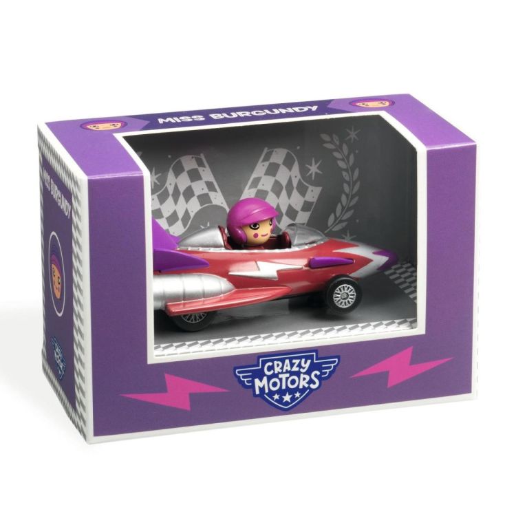 Djeco Crazy Motors 'Miss Burgundy' (dj05483) - SPADT - speelgoed met advies